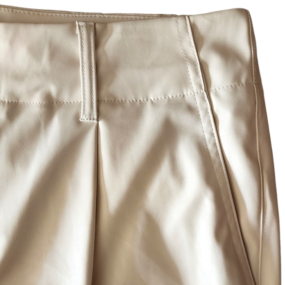 A New Day Faux Leather Ankle Pants - Size 14, NWT, neutral/ fall 😀 - Picture 4 of 16